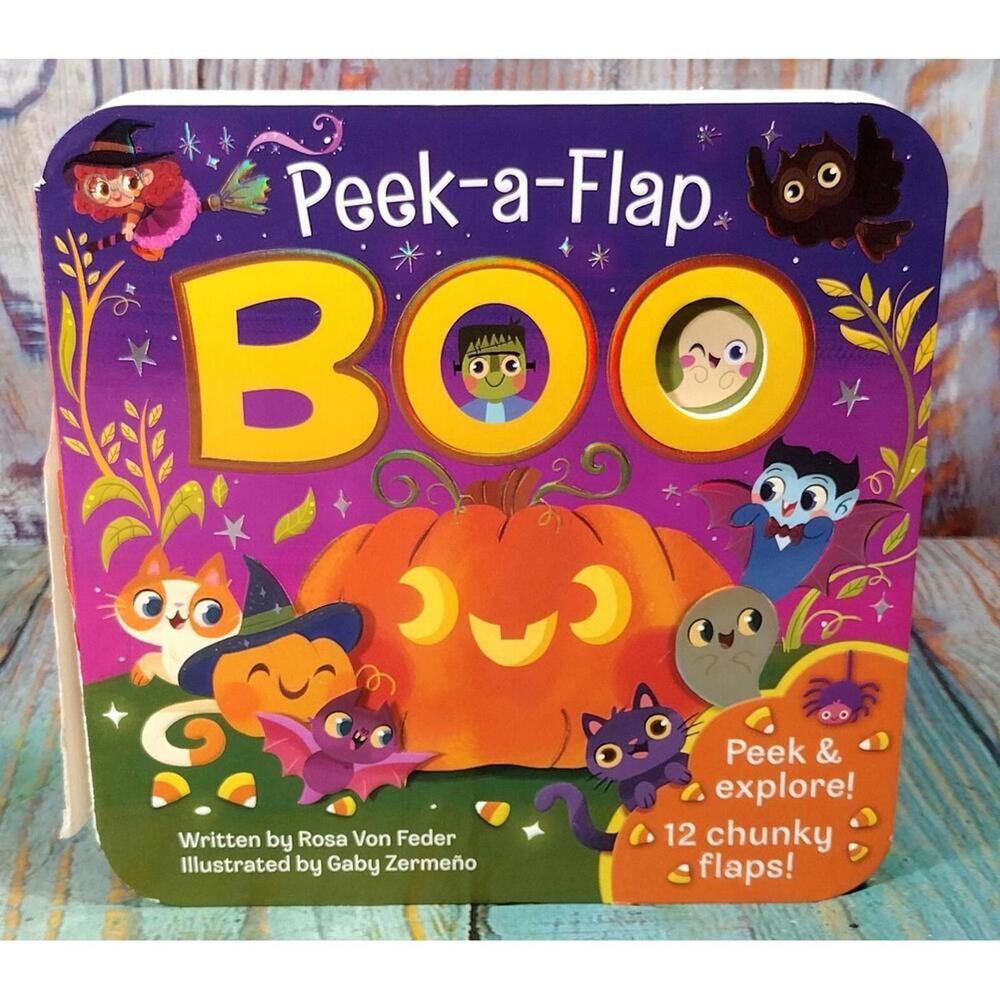 Peek-a-Flap BOO Interactive Baby‎ Board Book